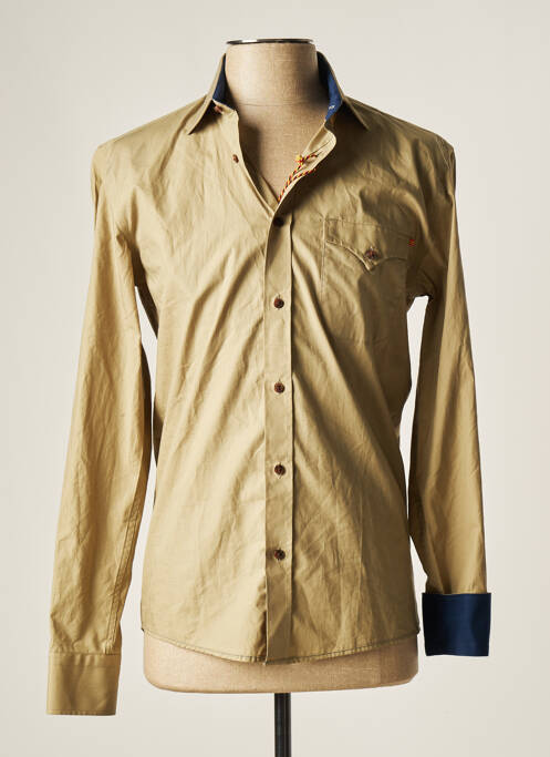 Cămașă cu mâneci lungi verde L'IMPECCABLE MARCEL bărbat