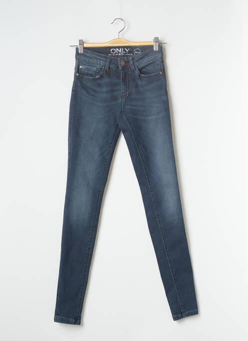 Blugi skinny albastru ONLY femeie