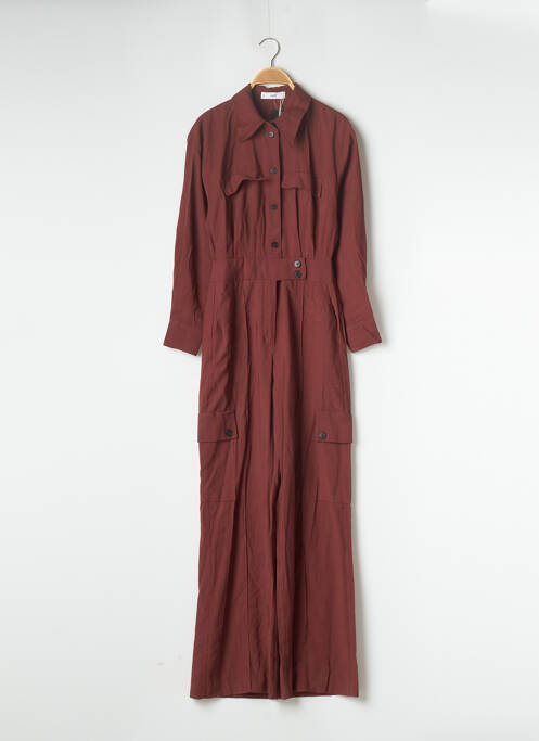 Salopetă-pantalon maro MANGO femeie