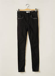 Blugi cu croială slim negru MANGO femme