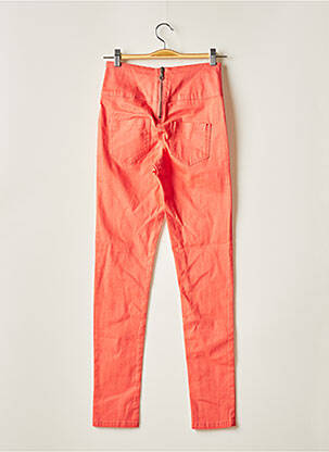 Pantalon slim roz PIECES femeie