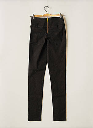 Pantalon slim negru PIECES femeie