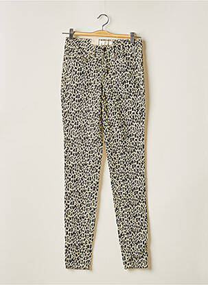 Pantalon slim negru PIECES femeie