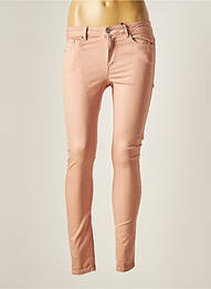 Pantalon slim roz VERO MODA femme