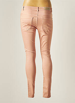 Pantalon slim roz VERO MODA femeie