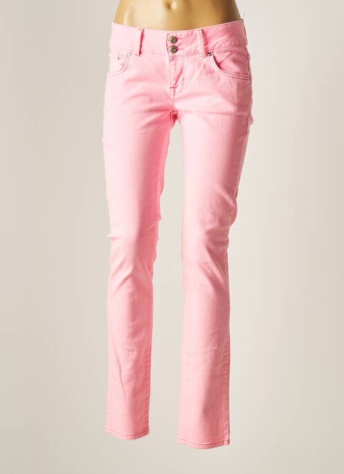 Blugi cu croială slim roz LTB femeie