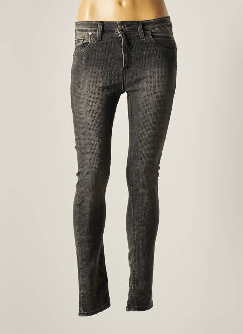 Blugi skinny gri ASTRID BLACK LABEL femeie
