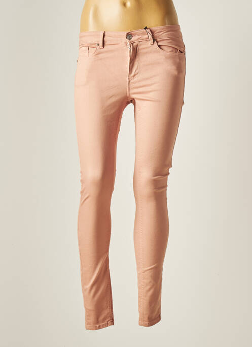 Pantalon slim roz VERO MODA femeie