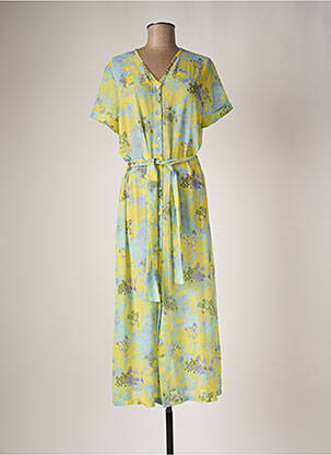 Rochie lungă galben BELLITA femeie