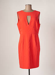 Rochie midi portocaliu GUESS femeie