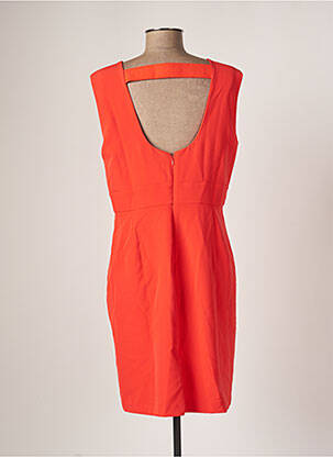 Rochie midi portocaliu GUESS femeie