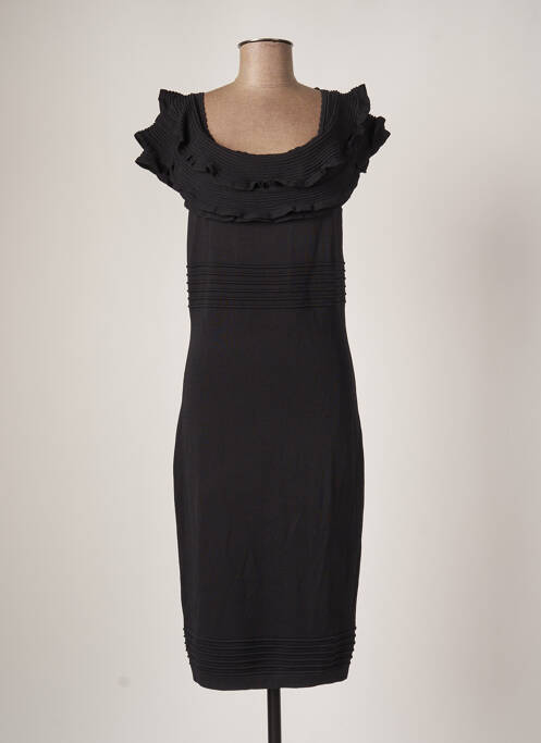 Rochie midi negru ASTRID BLACK LABEL femeie