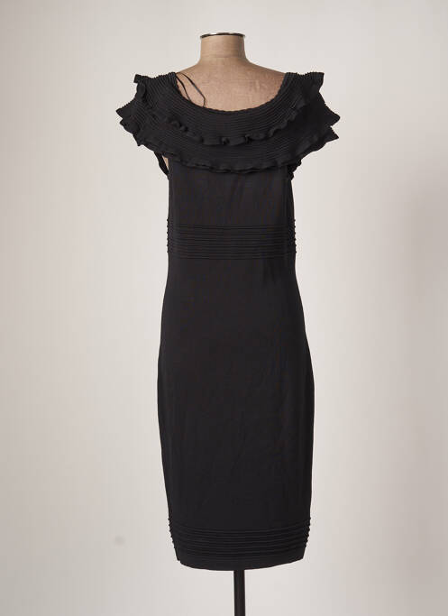 Rochie midi negru ASTRID BLACK LABEL femeie