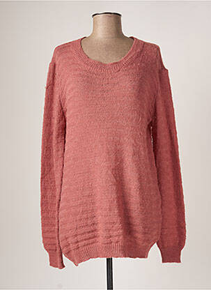 Pulover tunică roz BELLITA femeie