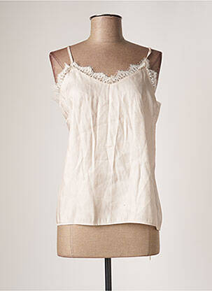 Top bej BELLITA femeie