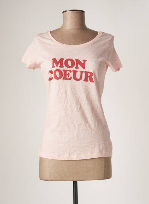 Tricou roz STANLEY & STELLA femeie