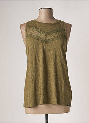 Top verde SUPERDRY femeie