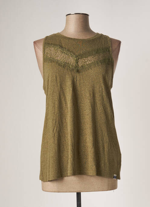 Top verde SUPERDRY femeie