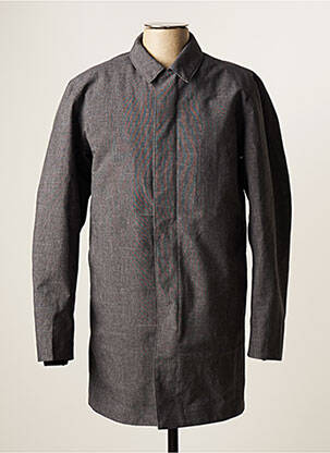 Impermeabil gri SELECTED bărbat