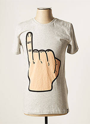 Tricou gri MUSKETON bărbat