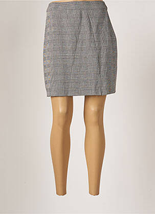 Fustă scurtă gri CEMI femeie