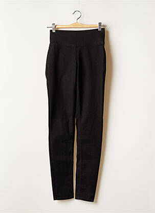 Pantalon slim negru PIECES femeie
