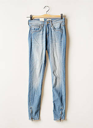 Blugi skinny albastru ONLY femeie