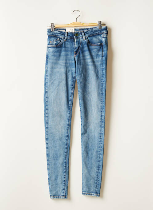 Blugi skinny albastru PEPE JEANS femeie