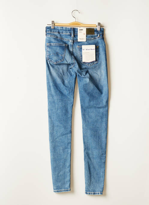 Blugi skinny albastru PEPE JEANS femeie
