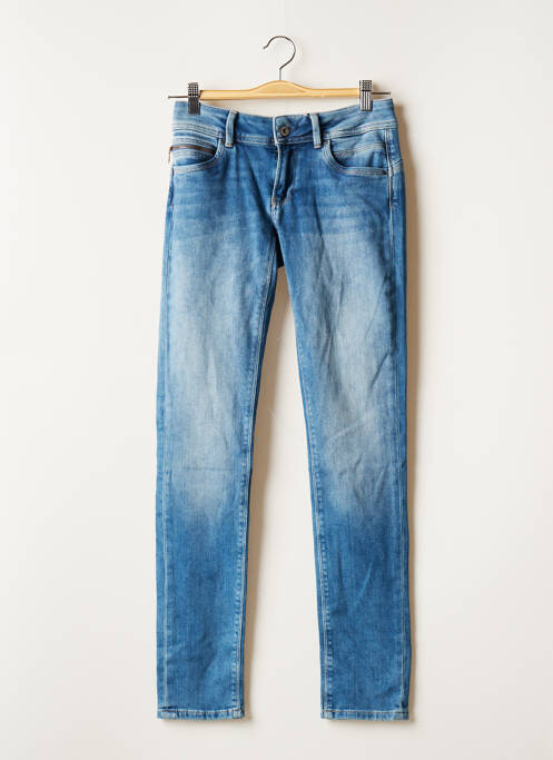 Blugi cu croială slim albastru PEPE JEANS femeie