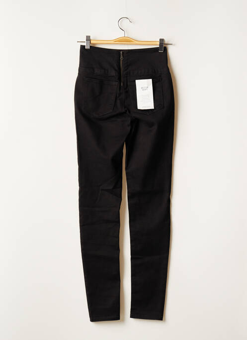 Pantalon slim negru PIECES femeie
