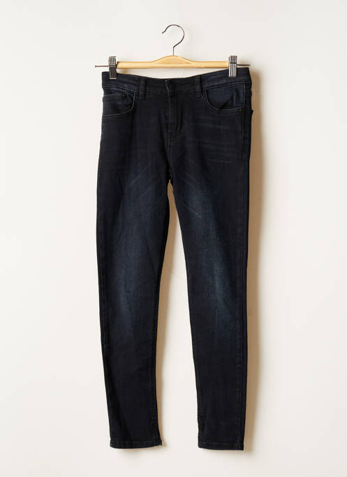 Blugi cu croială slim albastru MANGO femeie