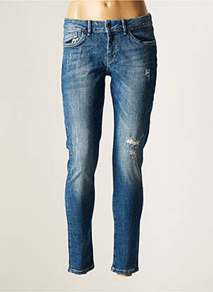 Blugi skinny albastru PEPE JEANS femeie