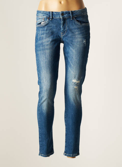 Blugi skinny albastru PEPE JEANS femeie