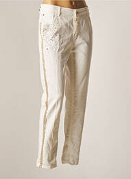 Pantalon slim alb KOCCA femeie