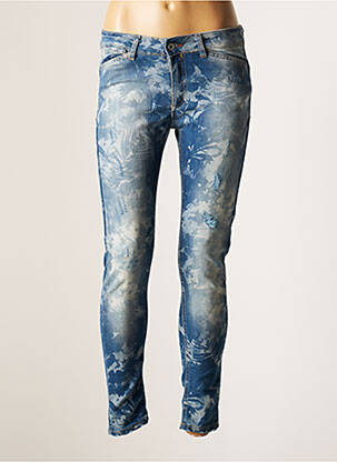 Blugi cu croială slim albastru DE ANGELIS femeie