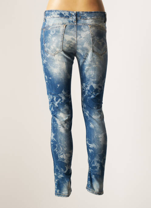 Blugi cu croială slim albastru DE ANGELIS femeie