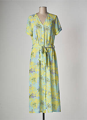 Rochie lungă galben BELLITA femeie