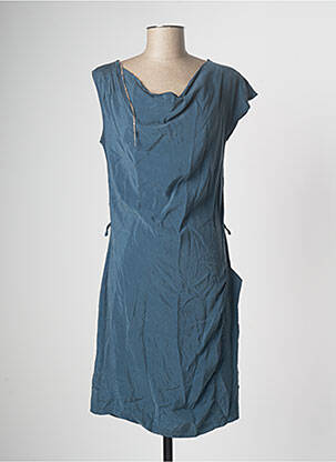 Rochie midi albastru DE ANGELIS femeie