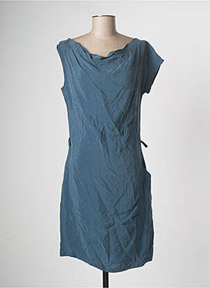 Rochie midi albastru DE ANGELIS femeie