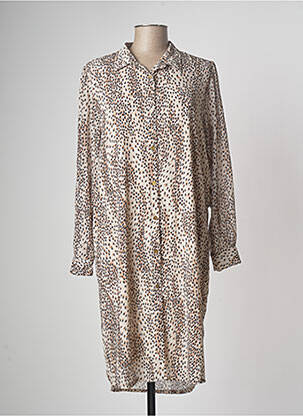 Rochie midi bej BELLITA femeie