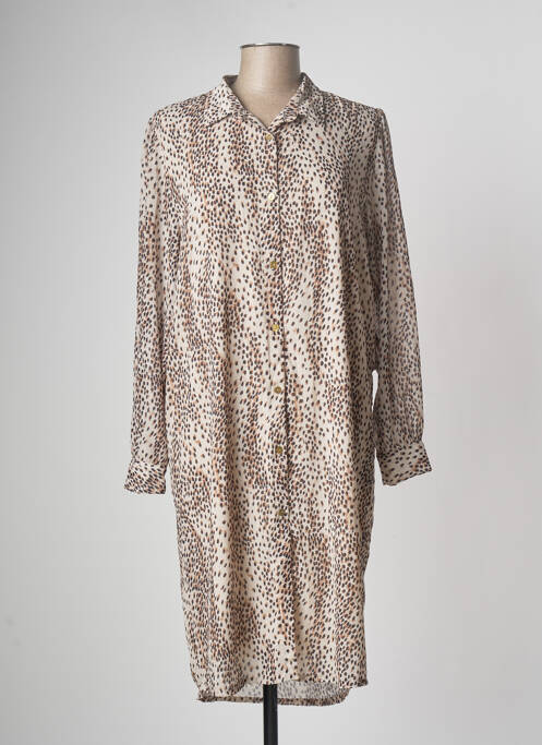 Rochie midi bej BELLITA femeie