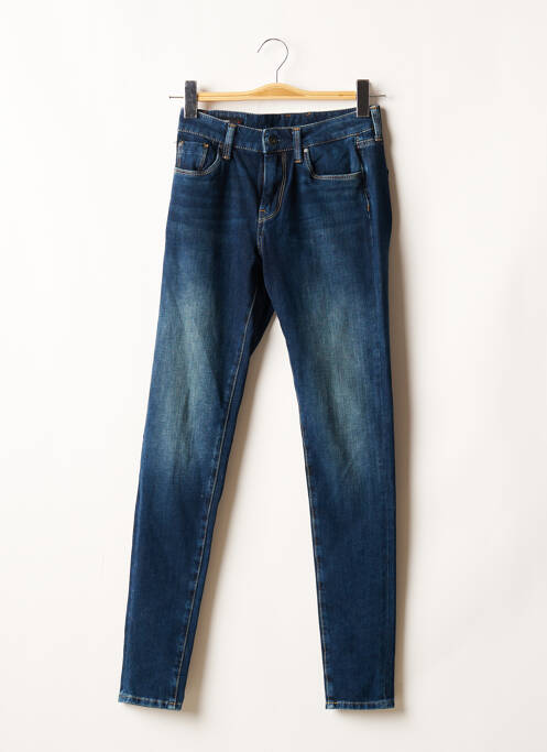 Blugi skinny albastru PEPE JEANS femeie