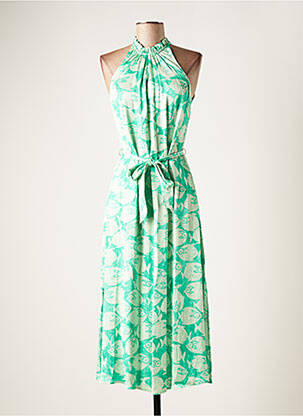 Rochie lungă verde KING LOUIE femeie