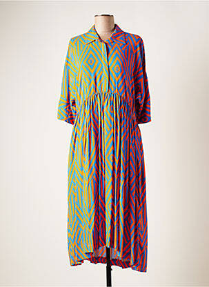 Rochie midi portocaliu FRACOMINA femeie