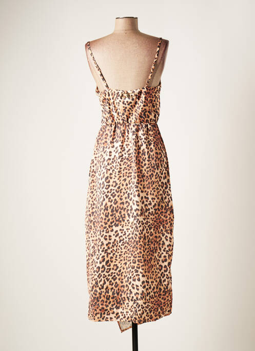 Rochie lungă maro FRACOMINA femeie