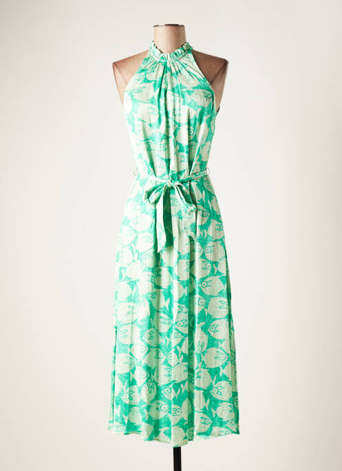 Rochie lungă verde KING LOUIE femeie