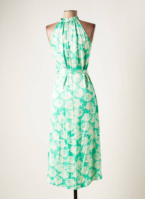 Rochie lungă verde KING LOUIE femeie