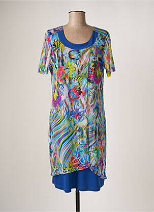 Rochie midi albastru FRANCE RIVOIRE femeie