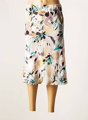 Fustă midi bej FRANCE RIVOIRE femeie